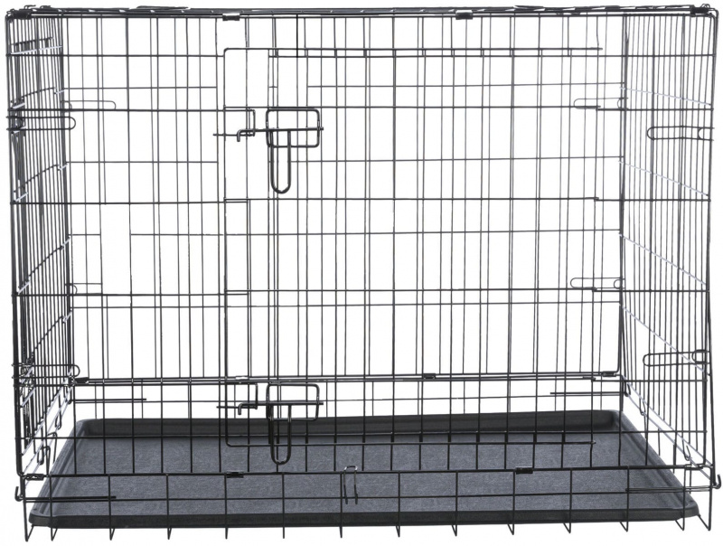 Home Kennel M–L: 93 × 69 × 62 cm schwarz